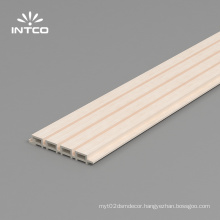 Intco New Arrival Light Color Flooring Wood Plastic Composite Embossed  WPC Outdoor 3D Garden Flooring Deck